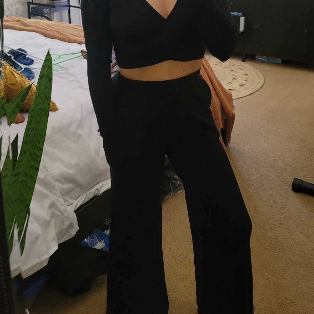 Vici Wide leg pant set